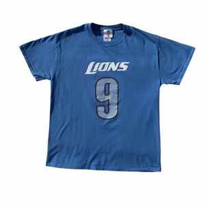 Detroit Lions Matt Stafford Jersey Shirt Mens Medium